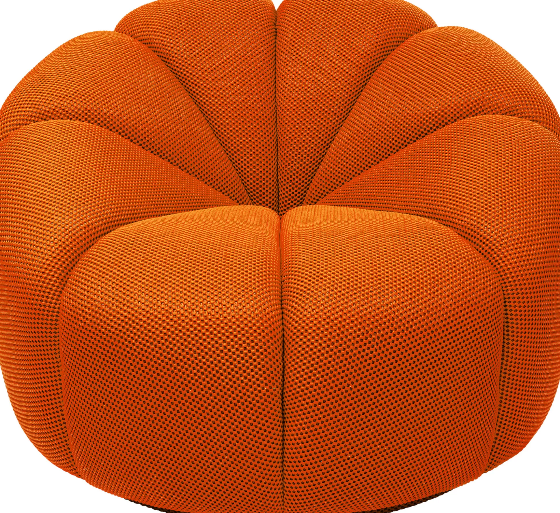 Outlet Draaifauteuil Peppo Lounge Orange Fauteuils
