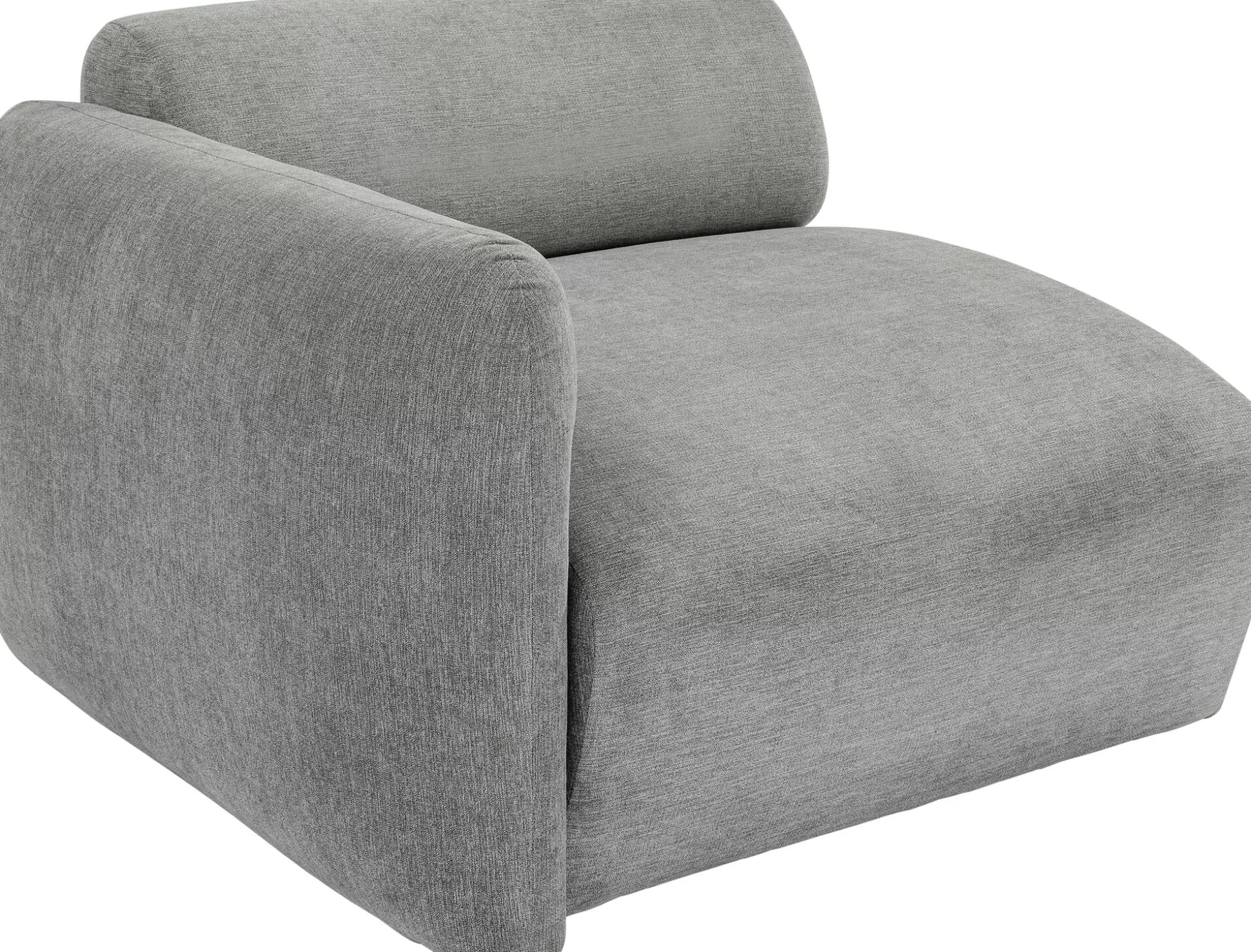 Cheap Modulaire Bank Lucca End Corner Elements Left Grey 89Cm Hoekbanken
